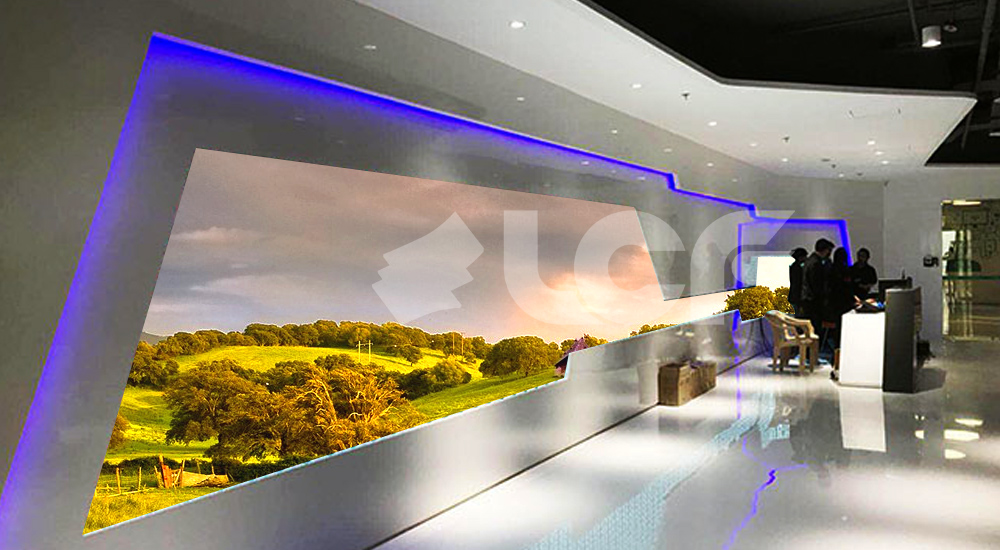 多宝电竞LED异形屏走进OPPO印度总部3.jpg 多宝电竞LED异形屏走进OPPO印度总部3.jpg