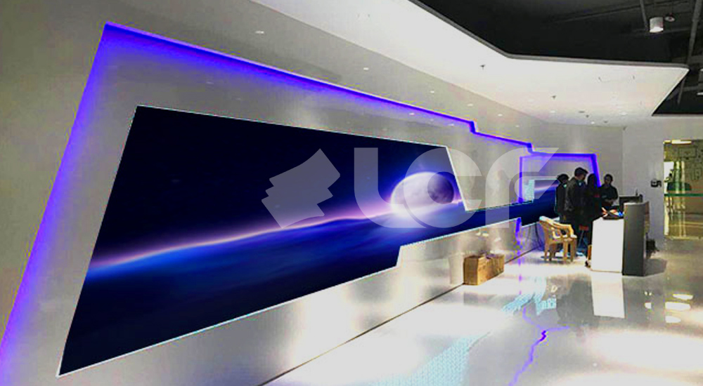 多宝电竞LED异形屏走进OPPO印度总部.jpg 多宝电竞LED异形屏走进OPPO印度总部.jpg