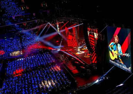 多宝电竞LED透明闪耀伍佰北京演唱会（第一场）