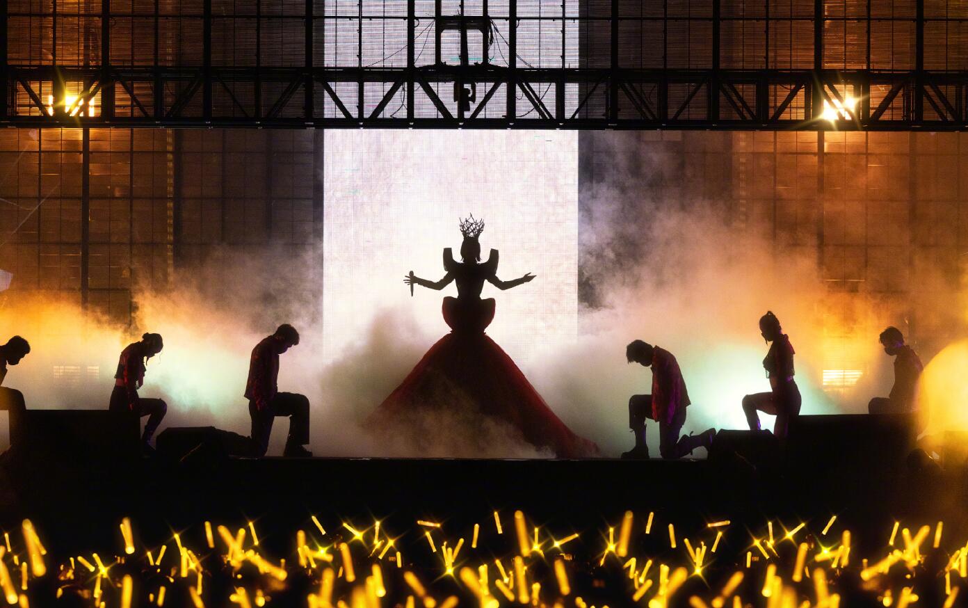 张韶涵演唱会LED屏 张韶涵演唱会LED屏