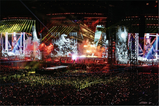 太炸了！多宝电竞LED巨幕燃爆张韶涵镇江演唱会，超燃舞台气场全开！